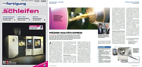 Huber GmbH in Fachmagazin "fertigung"